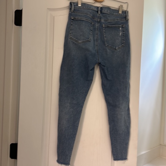 Loft High Waist Skinny Jeans 28P - Picture 3 of 4